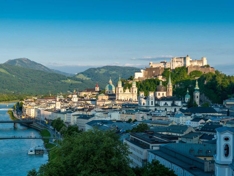Salzburg Grad zapanjujućeg kulturnog nasleđa Salzburg Grad zapanjujućeg kulturnog nasleđa
