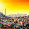 Prožimajući svoje granice i na teritoriju Evrope i na teritoriju Azije, Istanbul predstavlja mesto susreta istoka i zapada.