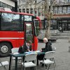 Akcija dobrovoljnog davanja krvi na platou ispred Gradske opštine Zvezdara