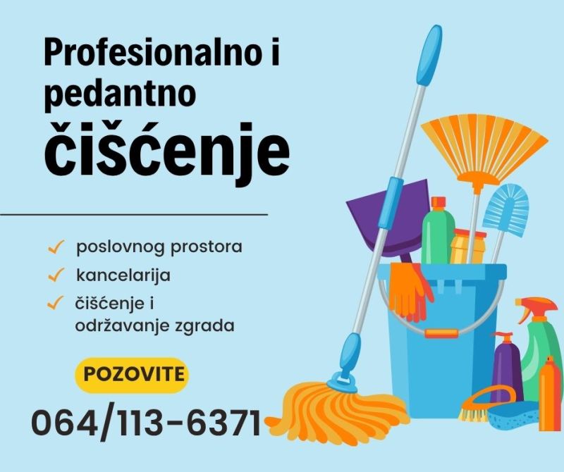 Čišćenje poslovnih prostora - Čišćenje i Održavanje Oglasi Beograd
