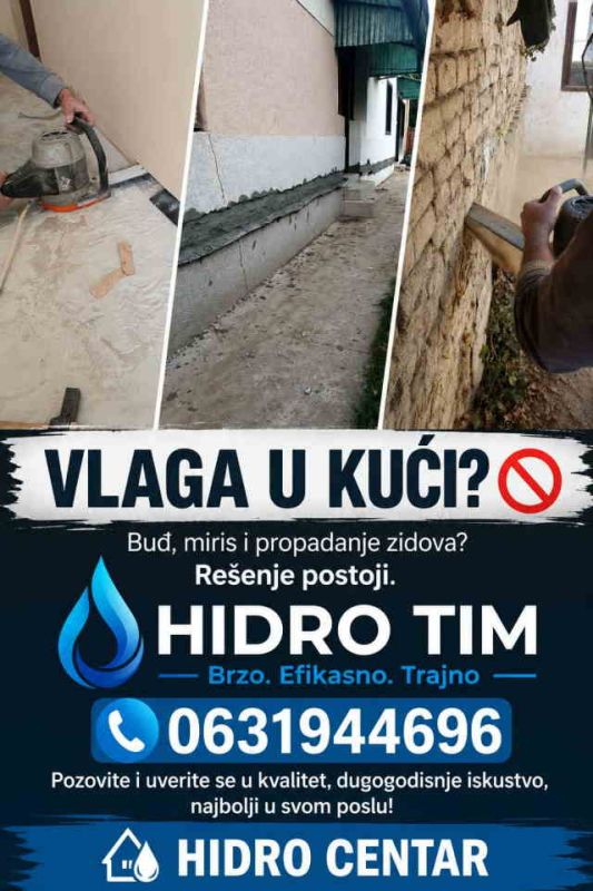 Hidroizolacija vlažnih kuća. Mašinsko presecanje zidova, trajna zaštita vašeg doma. Trajno rešenje od kapilarne vlage.  Tel/Viber: +381(0)63 1944696 Milan, Novi Sad - Građevinske Usluge Oglasi Beograd