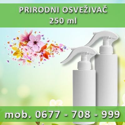 1 ili 3 Proizvoda – prirodni osveživači od 250 ml - Sredstva za Čišćenje Oglasi Beograd