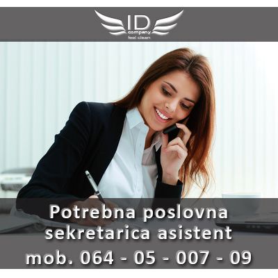 Potrebna sekretarica asistent - Administracija Kancelarija