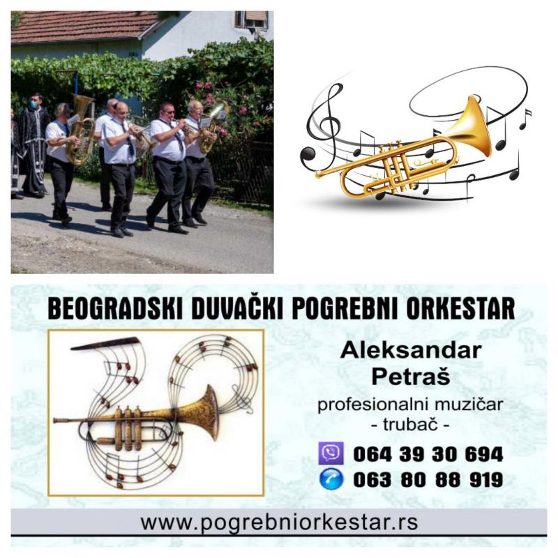 TRUBAČI BEOGRAD fanfare pogrebni orkestar pleh muzika sahrane Srbija - Bendovi Oglasi Beograd TRUBAČI BEOGRAD fanfare pogrebni orkestar pleh muzika sahrane Srbija - Bendovi Oglasi Beograd