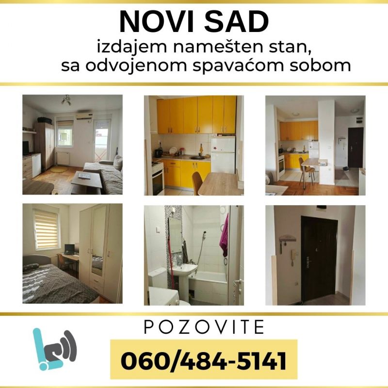 Novi Sad, izdajem stan, 32m2 - Izdavanje Rentiranje Stan Oglasi Beograd