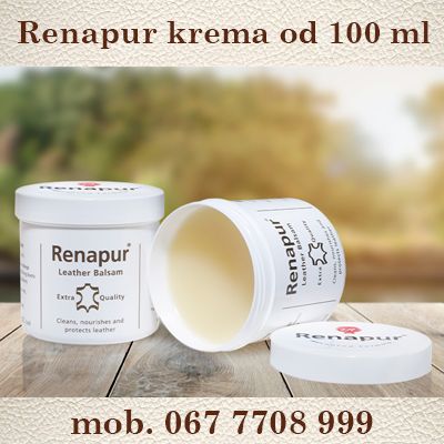Renapur pasta za kožu 100 ml - Čišćenje i Održavanje Oglasi Beograd Renapur pasta za kožu 100 ml - Čišćenje i Održavanje Oglasi Beograd