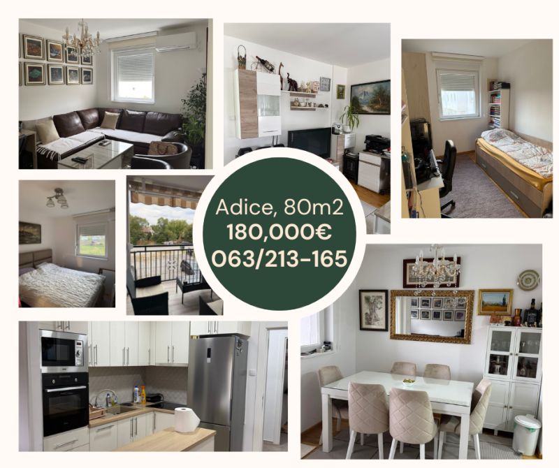 Novi Sad, Adice, 80m2, na prodaju nov namešten stan - Izdavanje Rentiranje Stan Oglasi Beograd