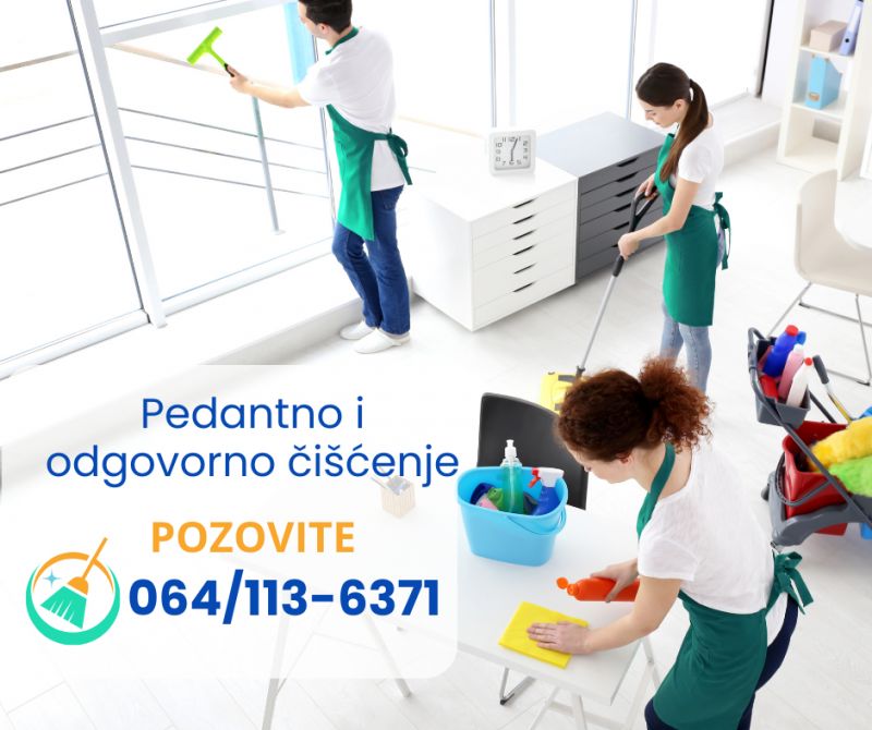 Pedantno i odgovorno čišćenje - Čišćenje i Održavanje Oglasi Beograd