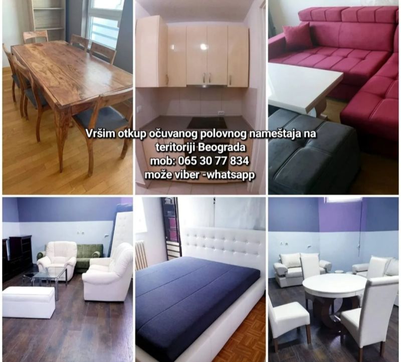 Otkup polovnog nameštaja - Ostali Nameštaj i Pokućstvo Oglasi Beograd