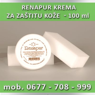 1 ili 2 Proizvoda – za zaštitu kožnog nameštaja, odeće ili obuće RENAPUR 100 ml - Sredstva za Čišćenje Oglasi Beograd