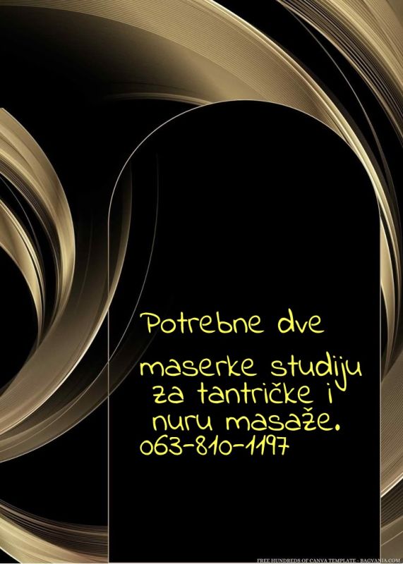 Potrebna maserka - Tražim Bilo Koji Posao Oglasi Beograd