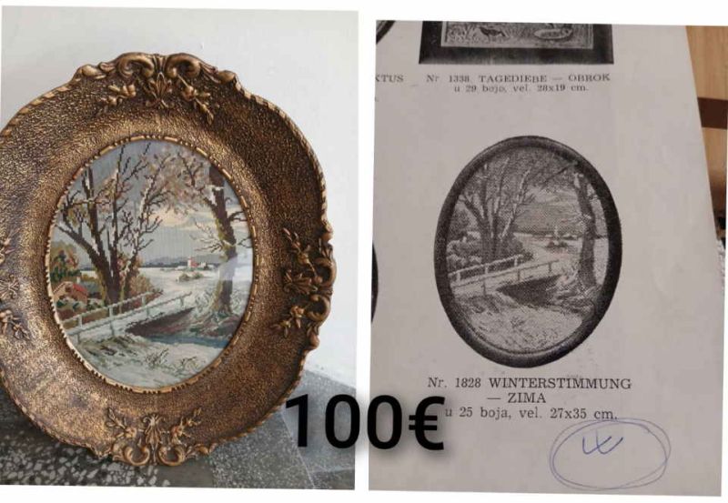 Prodajem uramljene Vilerove goblene. - Antikviteti Ostalo Oglasi Beograd