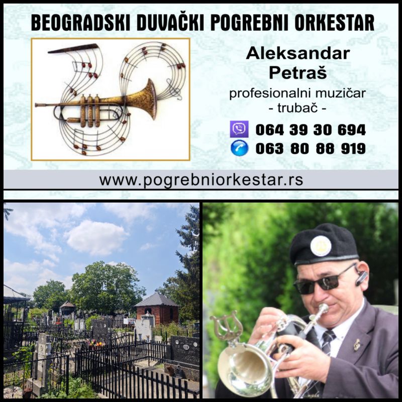 Solo truba, violina, harmonika, crkveni hor orkestar za sahrane pogrebe - Muzičari Oglasi Beograd Solo truba, violina, harmonika, crkveni hor orkestar za sahrane pogrebe - Muzičari Oglasi Beograd
