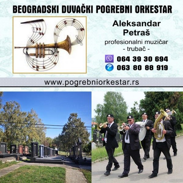 Trubači, pogrebni orkestar, muzika, sahrane - Ostale Usluge Oglasi Beograd