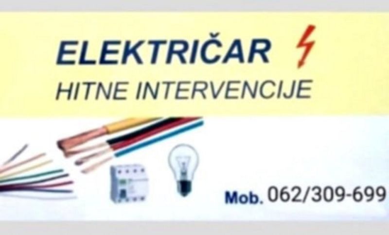 Vaš električar - sve vrste hitnih intervencija - Servis i Popravka Oglasi Beograd Vaš električar - sve vrste hitnih intervencija - Servis i Popravka Oglasi Beograd