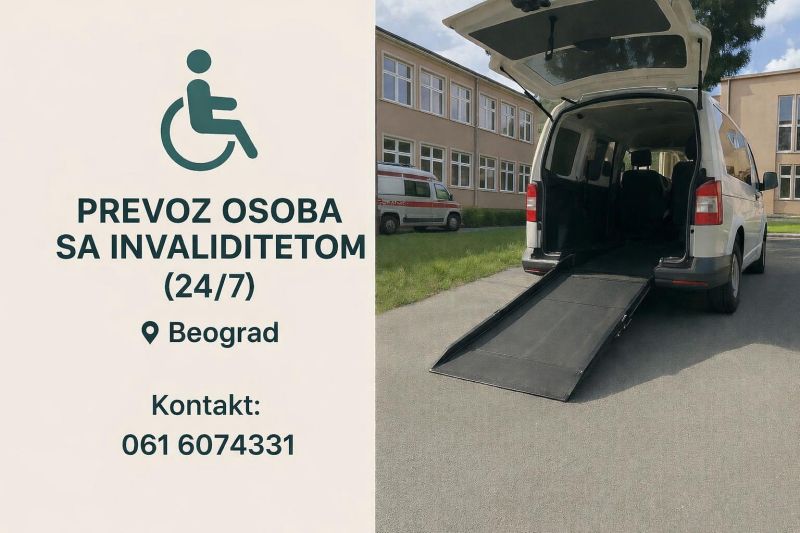 Prevoz osoba sa invaliditetom - Transport i Selidbe Oglasi Beograd
