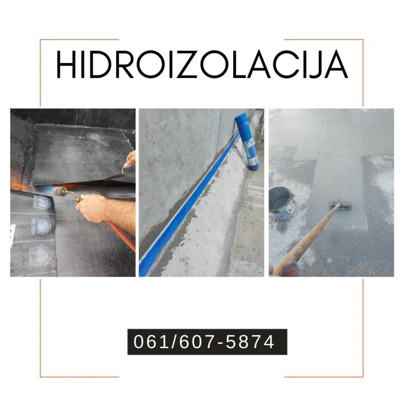 Hidroizolacija svih objekata - Građevinske Usluge Oglasi Beograd Hidroizolacija svih objekata - Građevinske Usluge Oglasi Beograd
