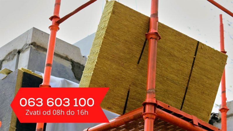 Kamena vuna AKCIJA! - Toplotna Izolacija Zidova Oglasi Beograd Kamena vuna AKCIJA! - Toplotna Izolacija Zidova Oglasi Beograd