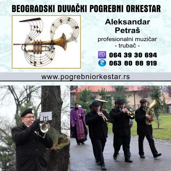Pogrebni orkestar trubači muzika sahrane - Poslovne Usluge Oglasi Beograd Pogrebni orkestar trubači muzika sahrane - Poslovne Usluge Oglasi Beograd