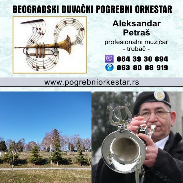 Solo truba, violina, harmonika, crkveni hor orkestar za sahrane pogrebe - Muzičari Oglasi Beograd Solo truba, violina, harmonika, crkveni hor orkestar za sahrane pogrebe - Muzičari Oglasi Beograd