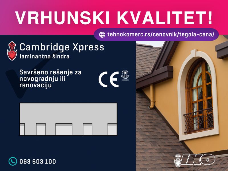 IKO tegola - Građevinski Materijali Oglasi Beograd IKO tegola - Građevinski Materijali Oglasi Beograd