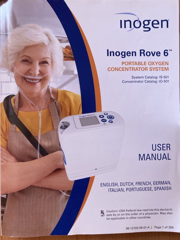 Mobilni koncentrator kiseonika Inogen Rove 6 - Medicinski Aparati Oglasi Beograd