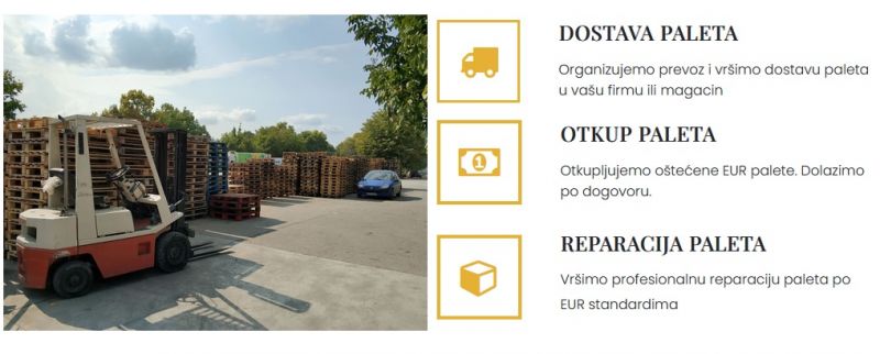 Euro palete otkup i prodaja - Građevinarstvo Ostalo Razno Oglasi Beograd