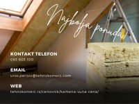 Meka kamena vuna FIBRANgeo B-030 :: Građevinski Materijali Oglasi Beograd