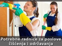 Potrebne radnice za poslove čišćenja i održavanja 60.000-120.000 :: Higijenski Poslovi Tražim Nudim Posao Oglasi Beograd