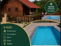 Zlatibor, drvena kuca sa bazenom na prodaju 96 m2 na placu od 5,5 ari :: Prodaja Kuća Oglasi Beograd