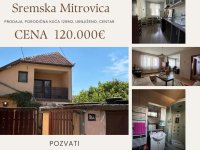 Sremska Mitrovica, prodajem porodičnu kuću u centru :: Prodaja Kuća Oglasi Beograd