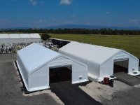 Montažni industrijski šatori :: Građevinske Mašine, Alat i Oprema Oglasi Beograd