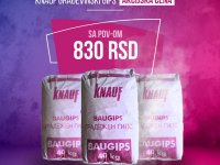 Knauf BAUGIPS akcijska cena :: Građevinski Materijali Oglasi Beograd