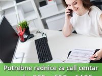 Potrebne radnice za call centar 40-80.000 :: Administracija Kancelarija