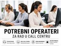Potrebni operateri za rad u call centru :: Administracija Kancelarija