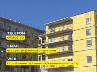 Fasadna kamena vuna 12 cm AKCIJA! :: Građevinski Materijali Oglasi Beograd