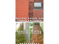 Pranje svih vrsta krovova i fasada pod visokim pritiskom. :: Ostale Usluge Oglasi Beograd