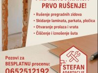 Rusenje i iznos suta. :: Građevinske Usluge Oglasi Beograd