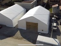 Montažni magacin industrijski šator :: Građevinske Mašine, Alat i Oprema Oglasi Beograd