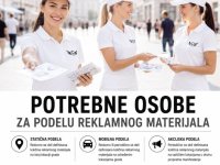 Potrebne osobe za podelu reklamnog materijala :: Prodaja Marketing Oglašavanje Tražim Nudim Posao Oglasi Beograd