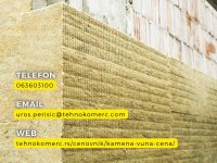 Fasadna kamena vuna 10 cm AKCIJA! :: Građevinski Materijali Oglasi Beograd