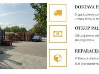Euro palete otkup i prodaja :: Građevinarstvo Ostalo Razno Oglasi Beograd