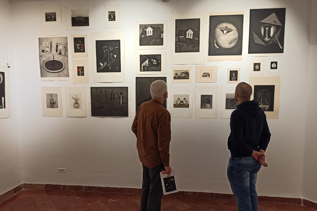 175 Grafila Živka Đaka (1942-2011) u Galeriji 73 na Čukarici