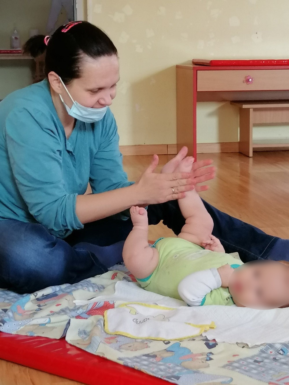 Bebi Program u Predškolskoj Ustanovi Čukarica - Masaža za Bebe