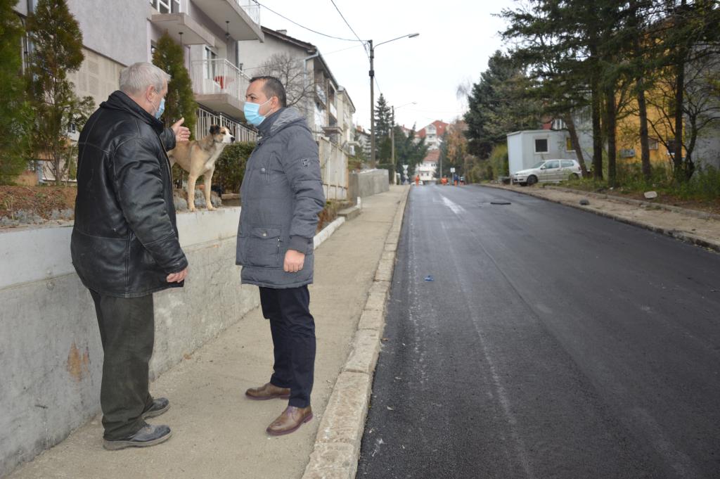 Završeno Asfaltiranje Kolovoza u Ulici Rada Drainca na Čukarici