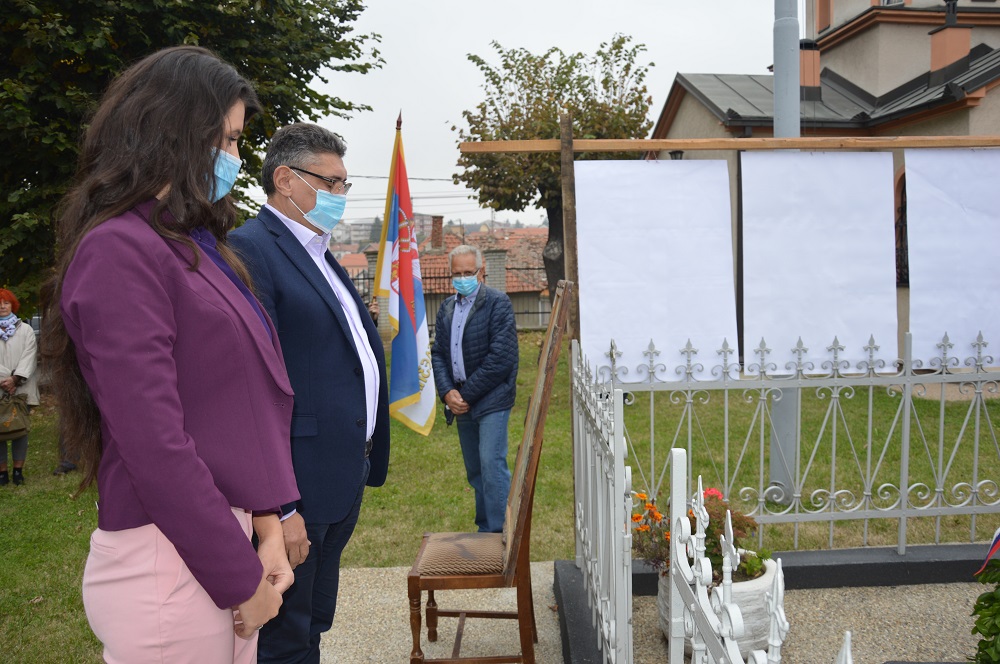 Položeni Venci na Spomenik Oslobodiocima Železnika u Prvom Svetskom Ratu na Čukarici