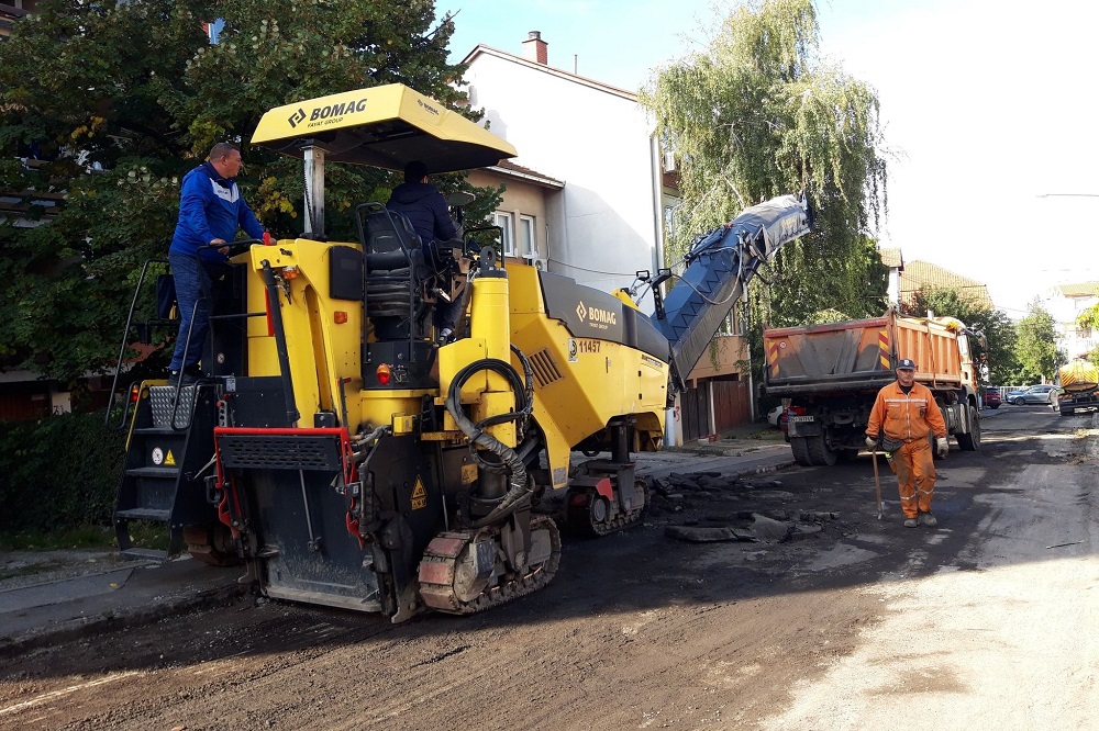 Uređenje Dela Ulice Siniše Stankovića na Julinom Brdu na Čukarici