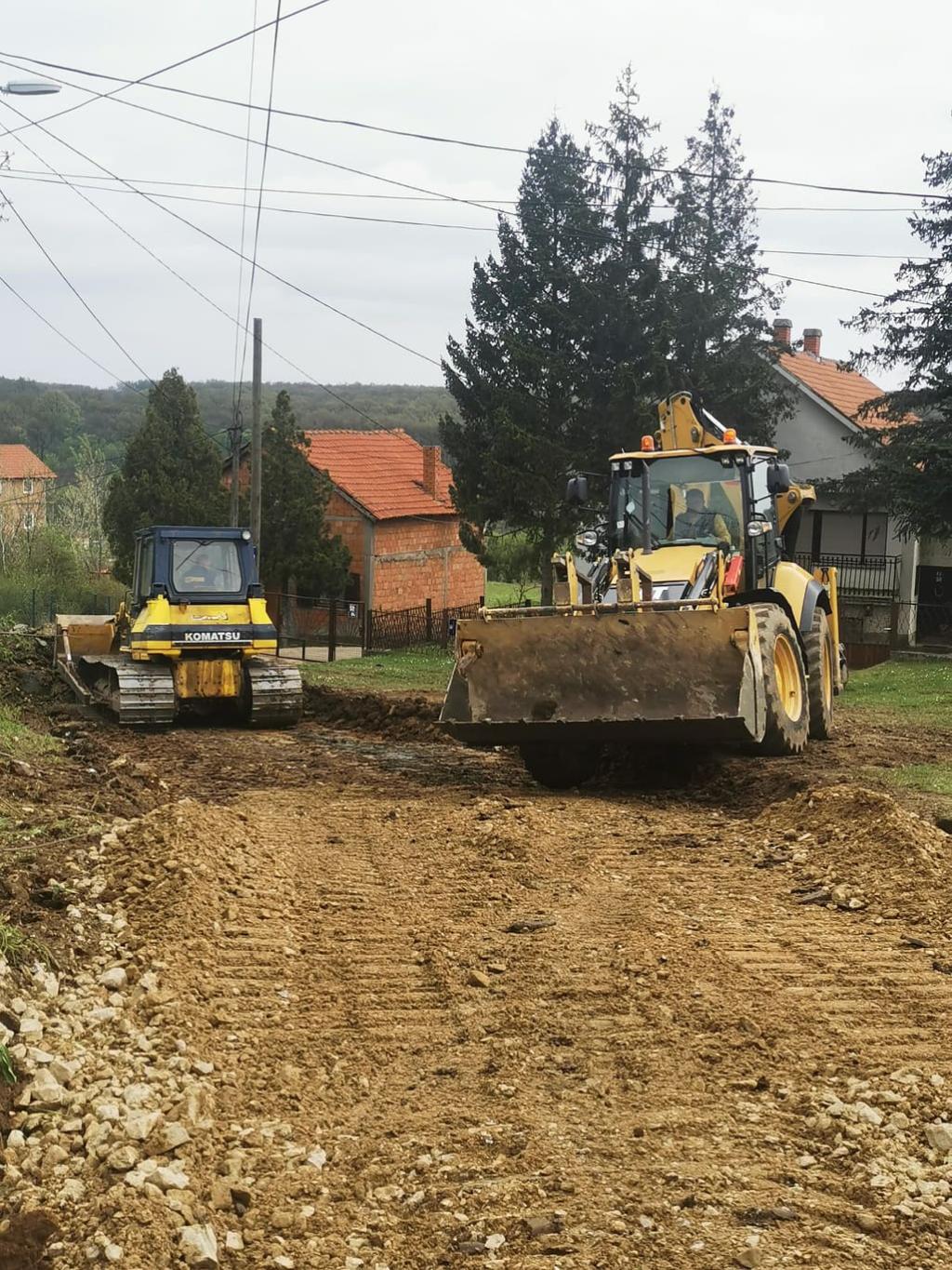 Počeli Radovi na Odvojku Lukićeve Ulice u Sremčici