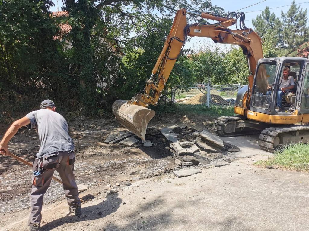 Rekonstrukcija Dela Ulice Đure Jakšića u Železniku