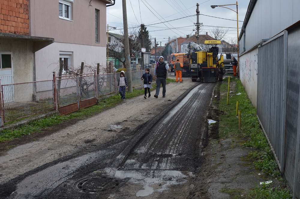 Uređenje Ulica Školski Venac i Belovih Jaruga u Sremčici  Opština Čukarici